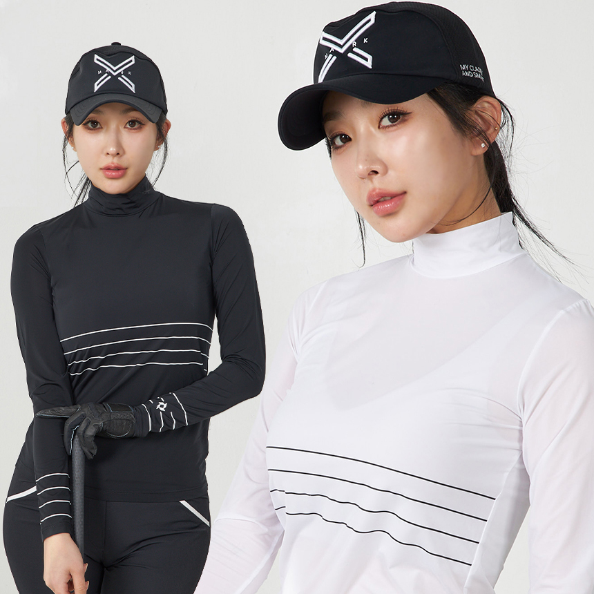 투빅토리 4라인허리 골프이너 냉감 아이스원단 - 상품 이미지