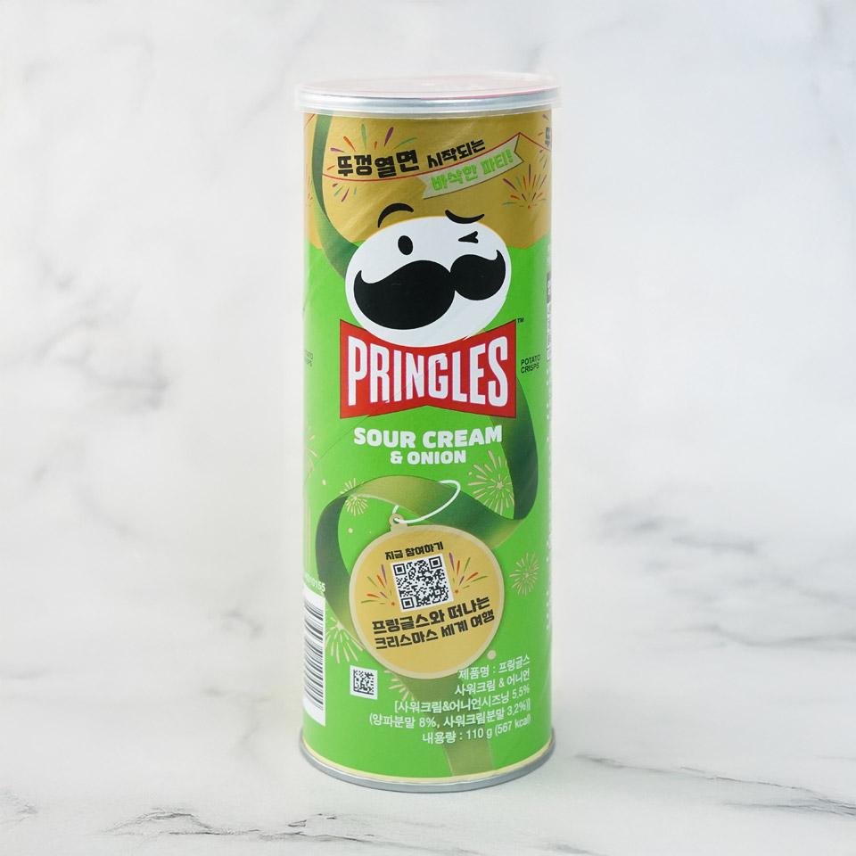 메가마트 프링글스 사워크림 & 어니언 110g