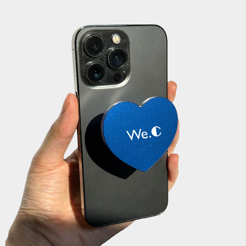 위씨 We.C 정품 하트 스마트 톡 거치대 - 상품 이미지