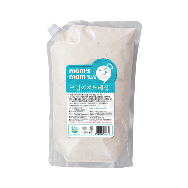 미르마로 맘스맘 크림씨져드레싱 2kg 크리미시저드레싱 - 상세 이미지 2