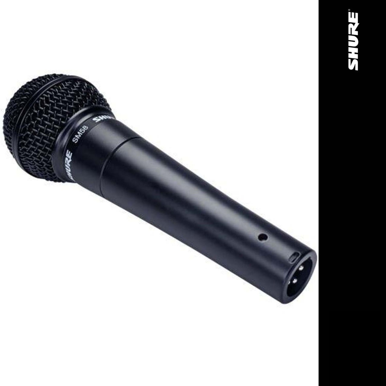 SHURE SM58-BLK 슈어 유선 마이크 다이나믹 보컬용 한정판 블랙