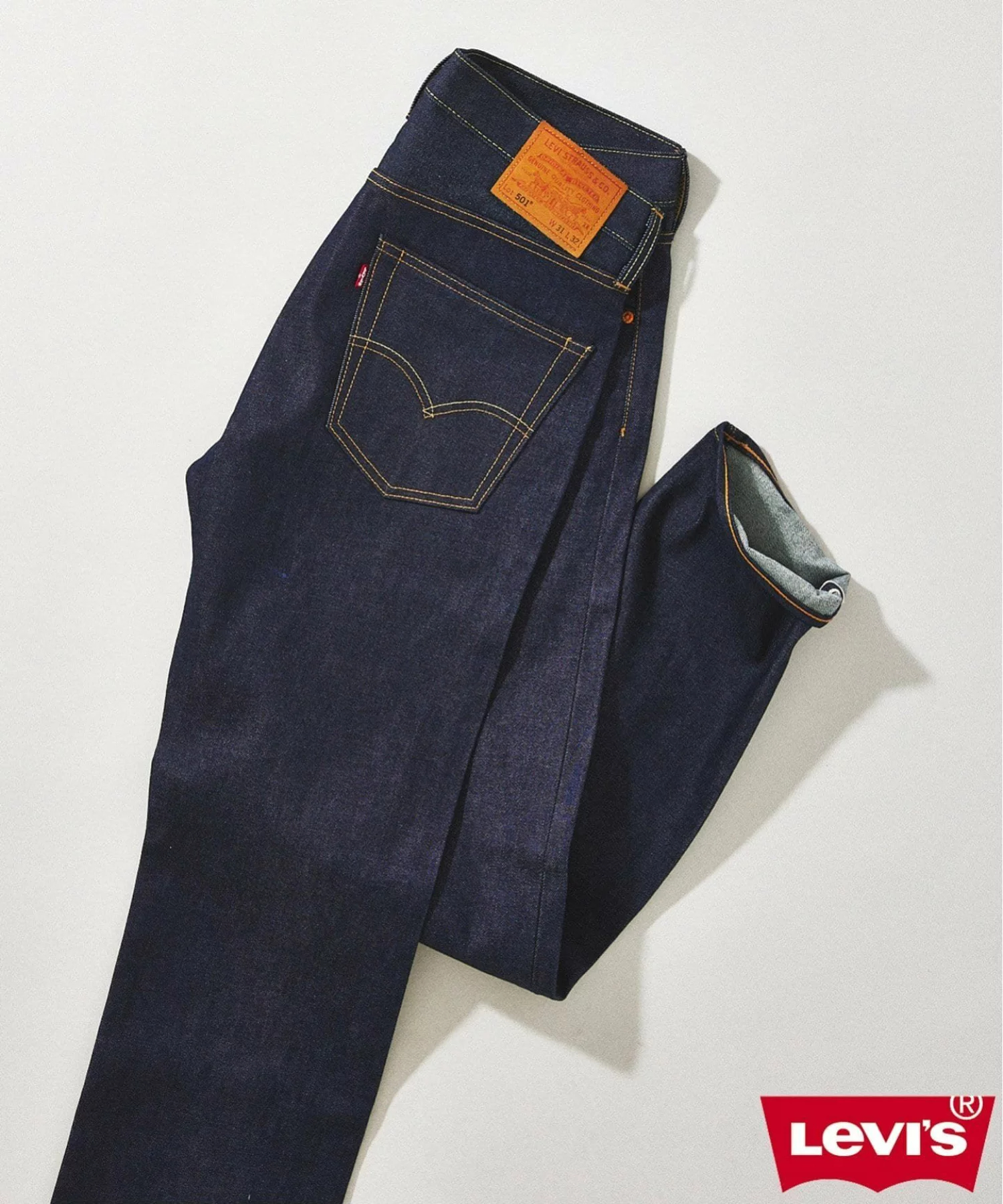 리바이스 X 저널스탠다드 501 Selvedge RIGID 데님 팬츠 청바지 - 메인 이미지