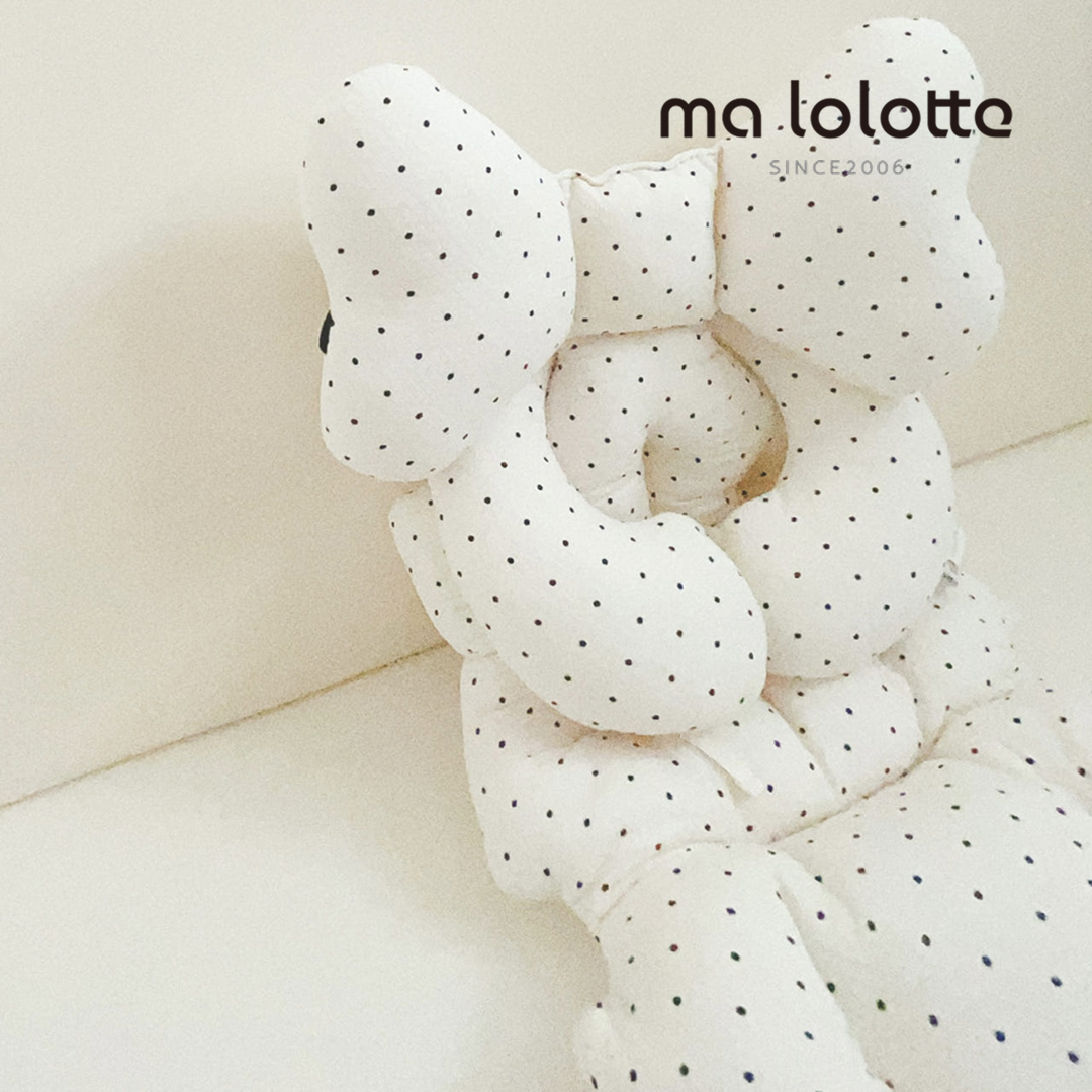 마롤로뜨 유모차라이너 코지도트 순면 유모차시트 통통 신생아 아기 아이보리