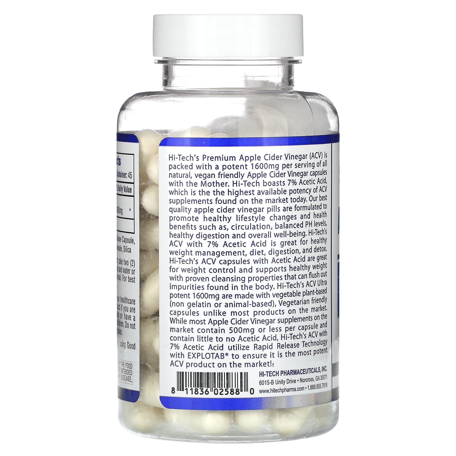HTP 애사비 사과식초 애플사이다비니거 800mg 90캡슐, 3개 - 상세 이미지 3