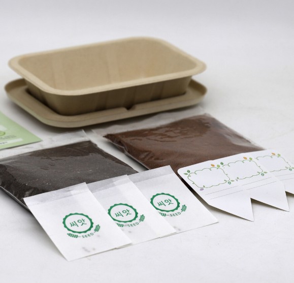 씨드볼만들기 kit 방울토마토 스위트바질 미니해바라기 나팔꽃 봉선화 패랭이꽃 새싹 키트 - 상세 이미지 4