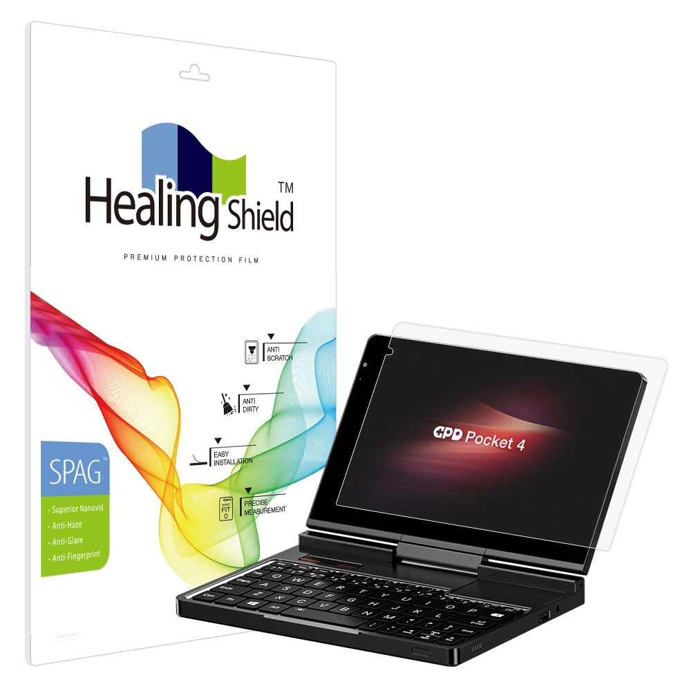 GPD Pocket 4 슈페리어 저반사 액정보호필름 - 메인 이미지
