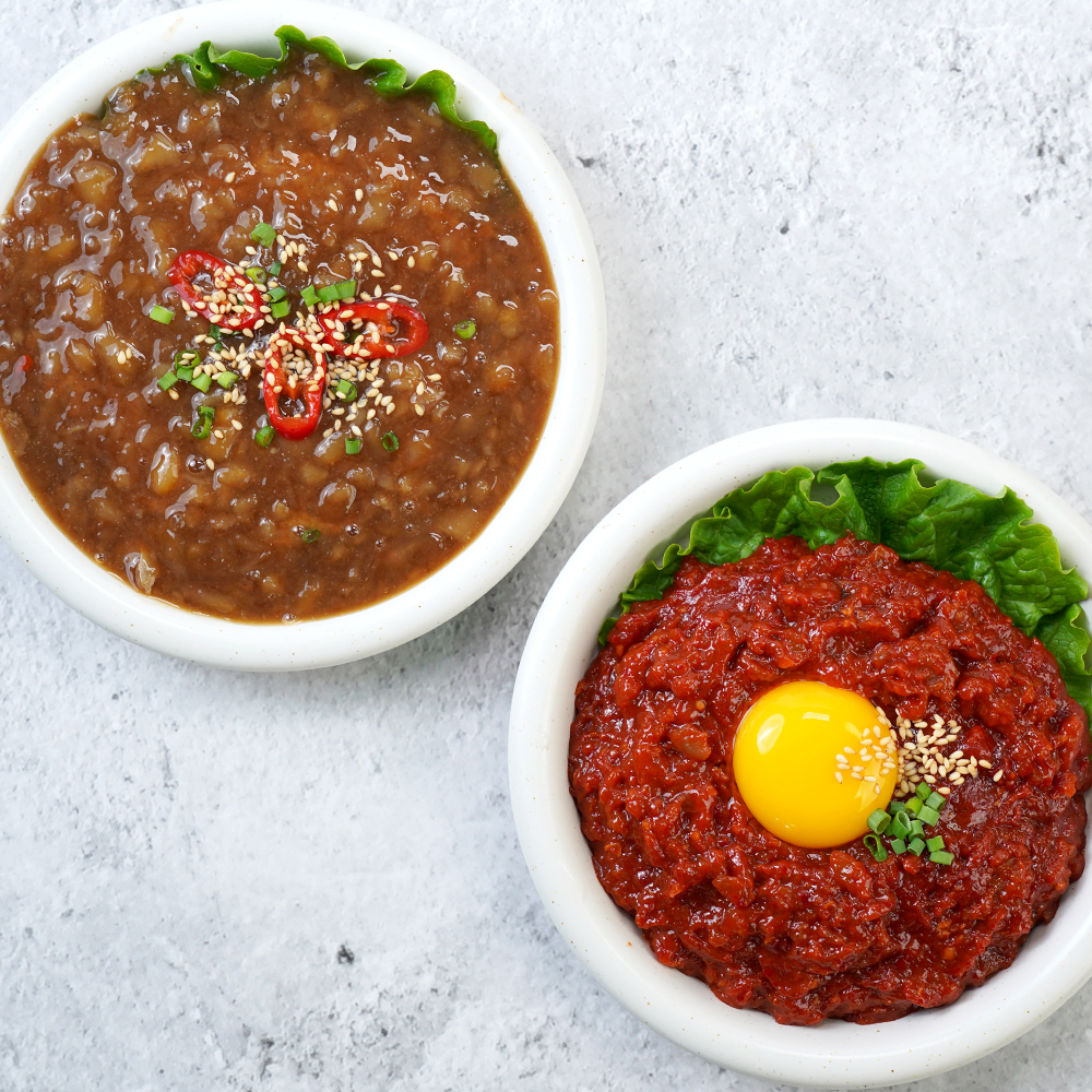 국내산 순살 간장게장 양념게장 200g 꽃게살 게장