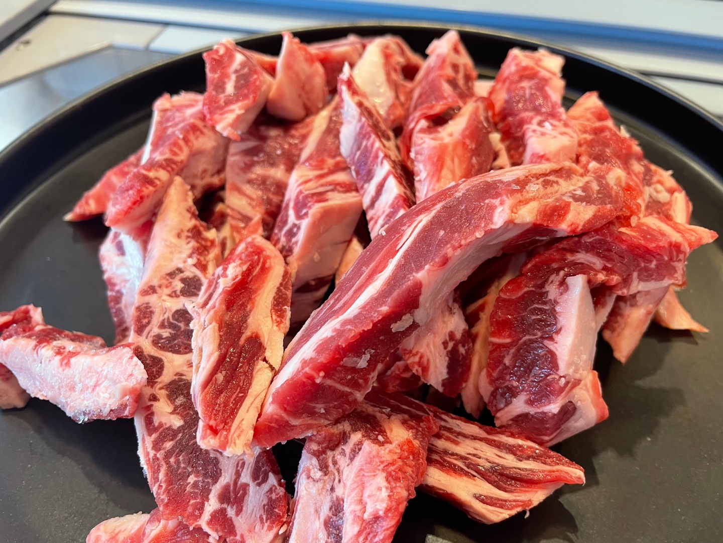 갈비살 소갈비살 600g 미국산 늑간살 소포장 캠핑용 수입 구이용 - 상세 이미지 4