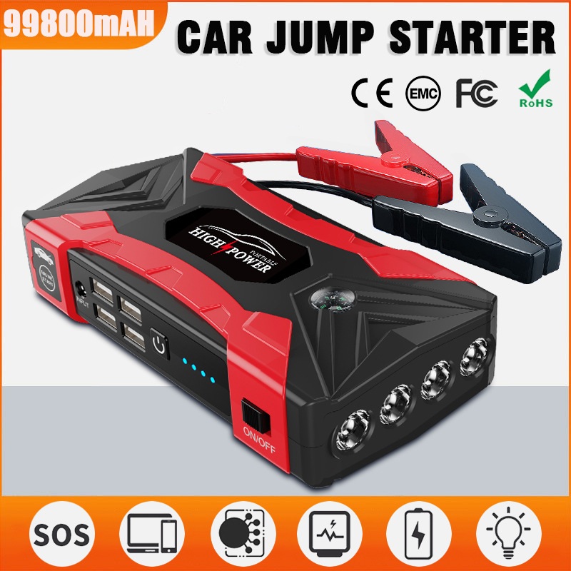 12V QY3 자동차 점프스타터 Jump Starter 12v High Power Bank - 상세 이미지 4