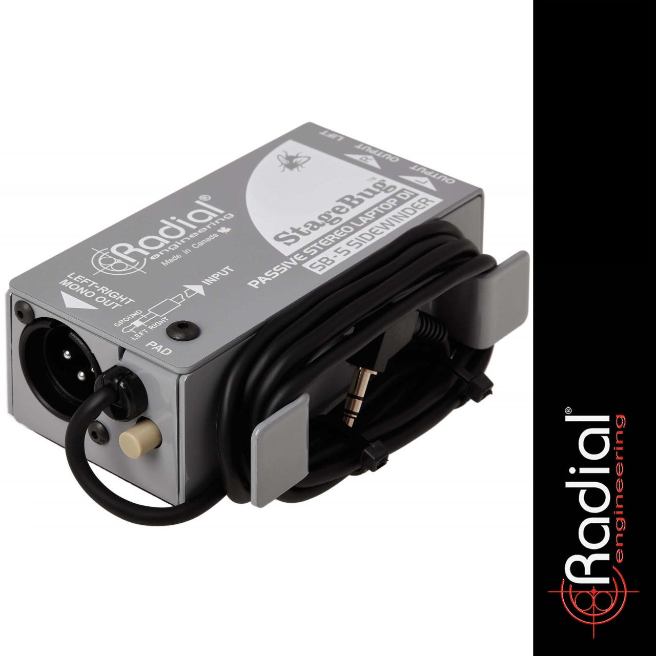 RADIAL StageBug SB-5 레디알 패시브 다이렉트 박스 PC 노트북용 - 상품 이미지