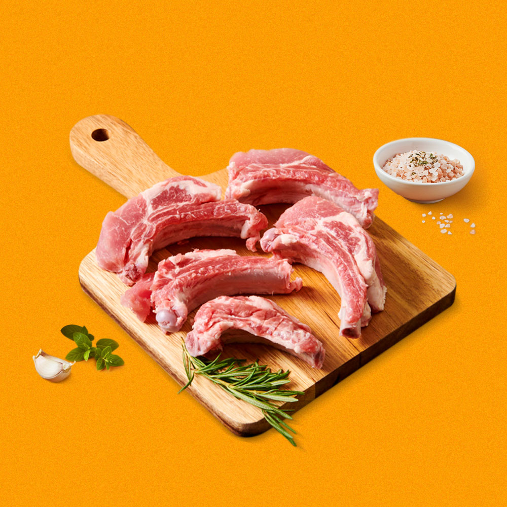 설렘한입 녹차먹인 한돈 삼겹살 1kg 오겹살 목살 캠핑 갈비 항정 가브리살 수육용 통삼겹