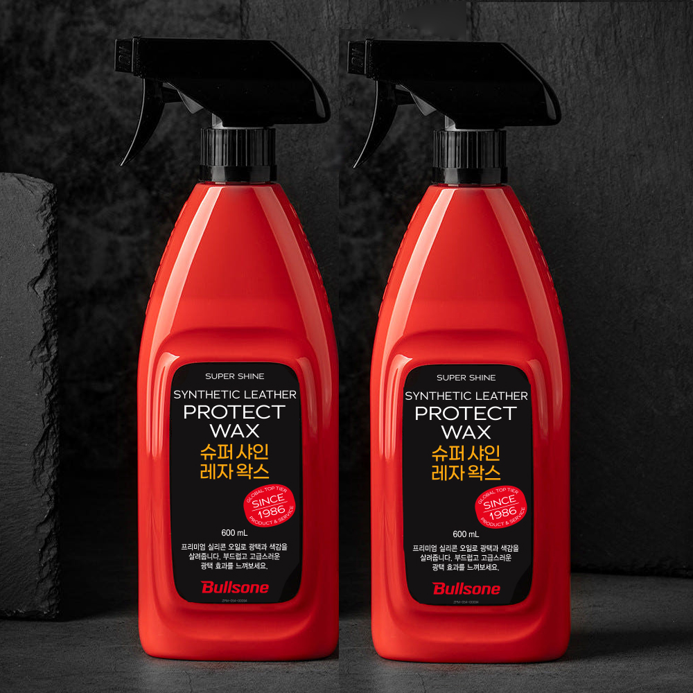 [2개입][불스원] 불스원 슈퍼 샤인 레자 왁스 600ml 제품 이미지