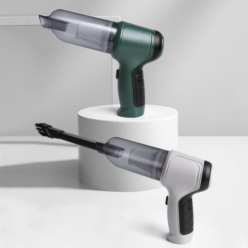 초강력 불고빨고 차량용 무선 청소기 에어건 USB 셀프세차 무선 먼지 차량 실내 청소 - 상품 이미지