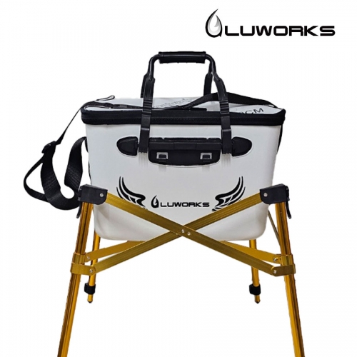 루웍스 보관이 간편한 LWT-178 접이식 밑밥통거치대 30 35 40