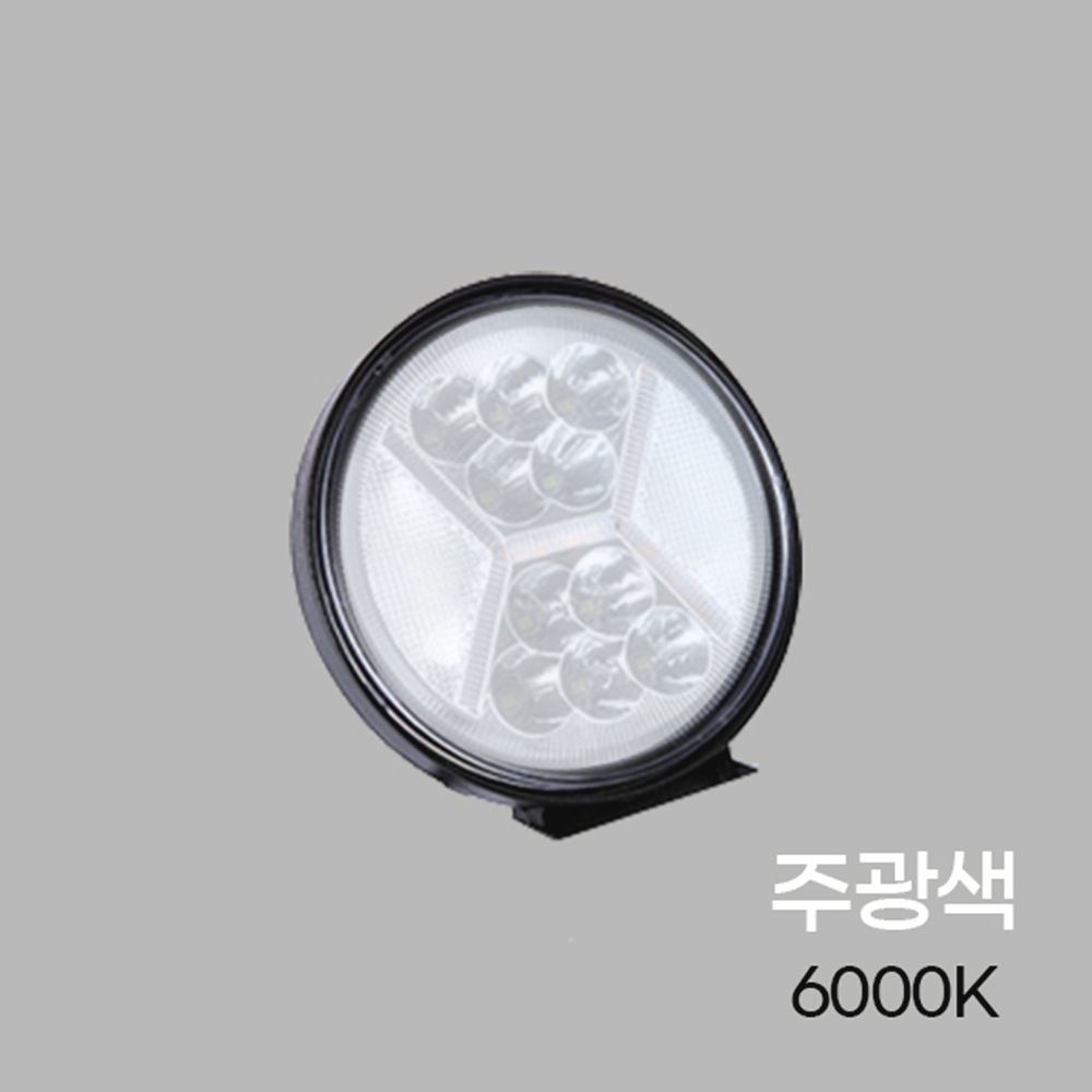 177W LED 써치라이트 선박용 차량용 서치라이트 원형 DC 12V 24V - 상세 이미지 3