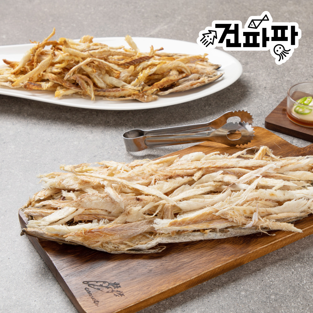 손질먹태 한마리 먹태채 짝태 업소용 호프안주 110g 130g