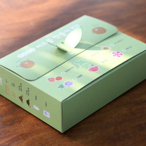 씨드볼만들기 kit 방울토마토 스위트바질 미니해바라기 나팔꽃 봉선화 패랭이꽃 새싹 키트 - 상세 이미지 3
