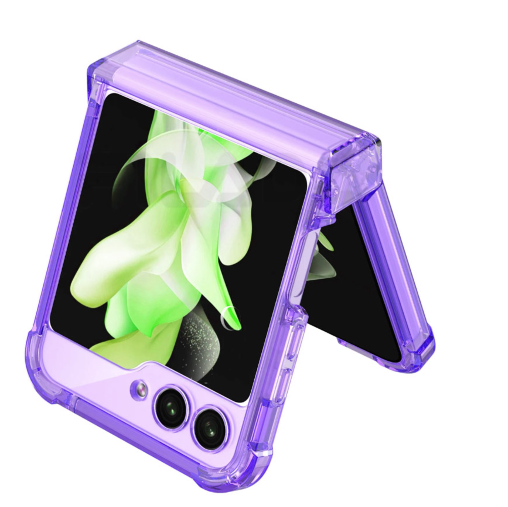 갤럭시 맥세이프 케이스 풀커버 힌지보호 퍼플, 갤럭시Z 플립6 - 상세 이미지 3