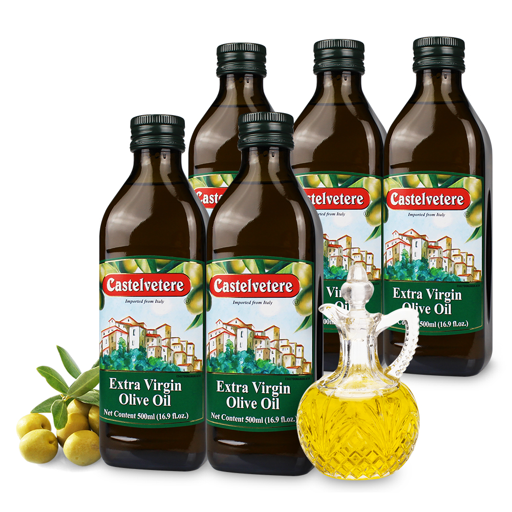 [포인트] 이탈리아 냉압착 올리브유 엑스트라버진 올리브 오일 공복 먹는 샐러드용 500ml, 3개 - 상세 이미지 3