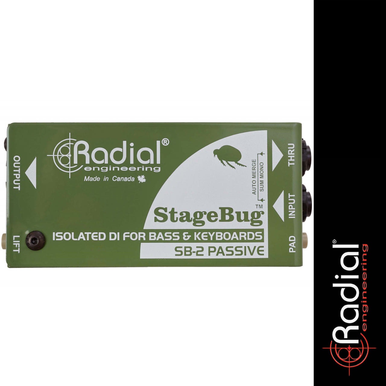 RADIAL StageBug SB-2 레디알 패시브 다이렉트 박스 베이스 키보드 - 메인 이미지
