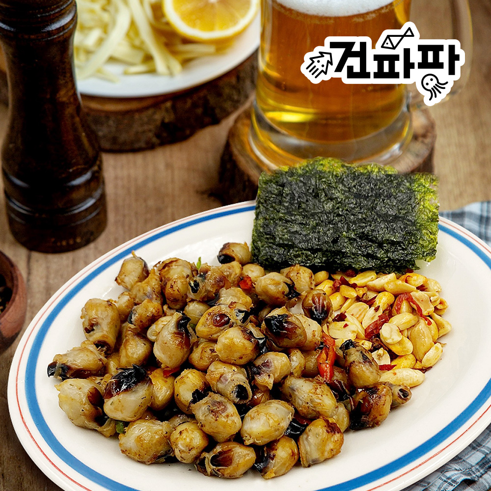 이빨제거 오징어입 250g+250g 반건조+버터구이