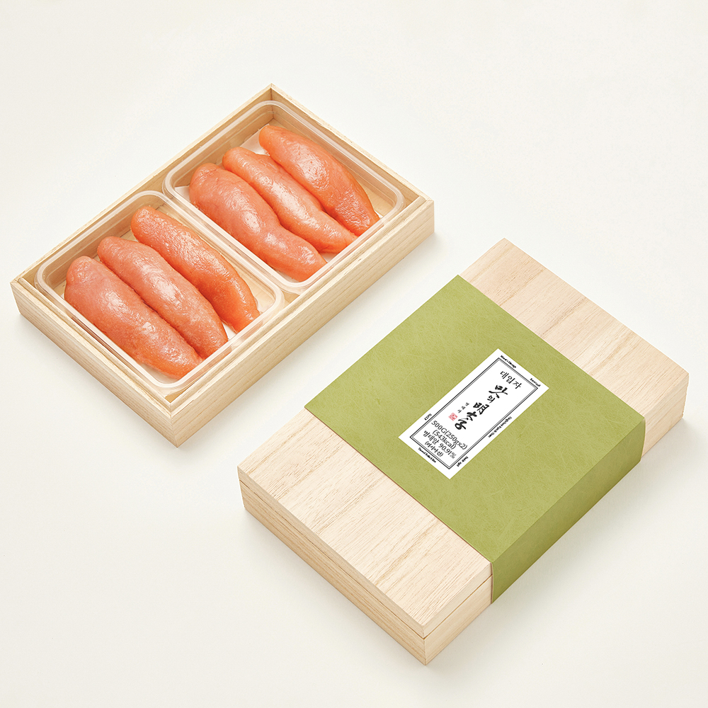 맛의명태자 온명란 대입자 500g (저염 선동 백명란 프리미엄) 이미지 6