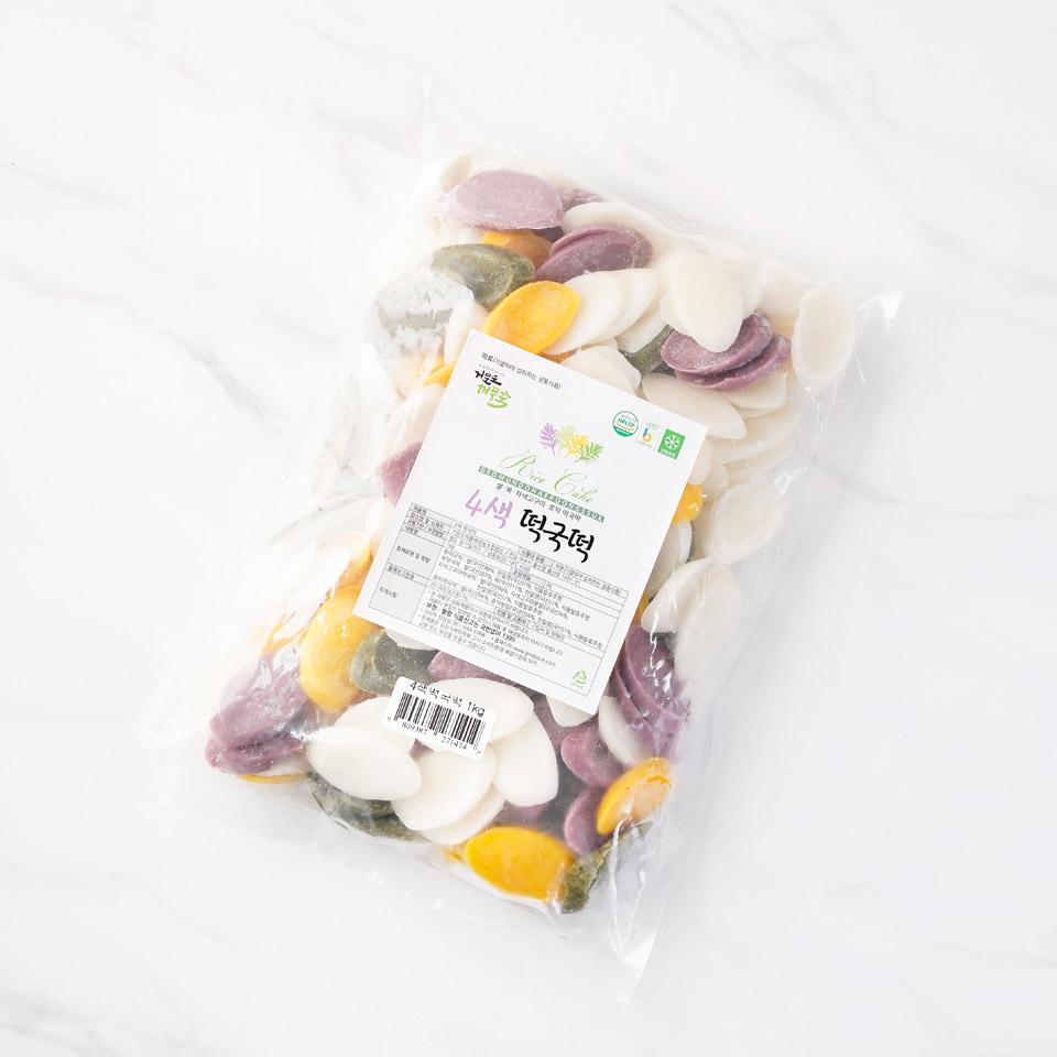 메가마트 거문도 해풍쑥 4색떡국떡 1kg/봉 - 상세 이미지 2