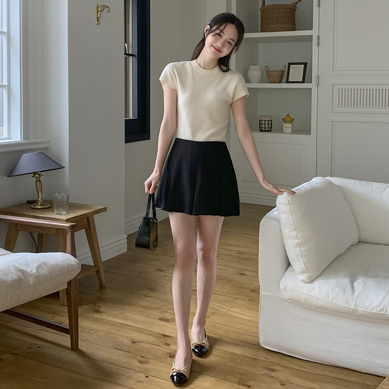 디아르 라운드넥 캡소매 소프트 반팔 티셔츠 ts4335 - 상세 이미지 5