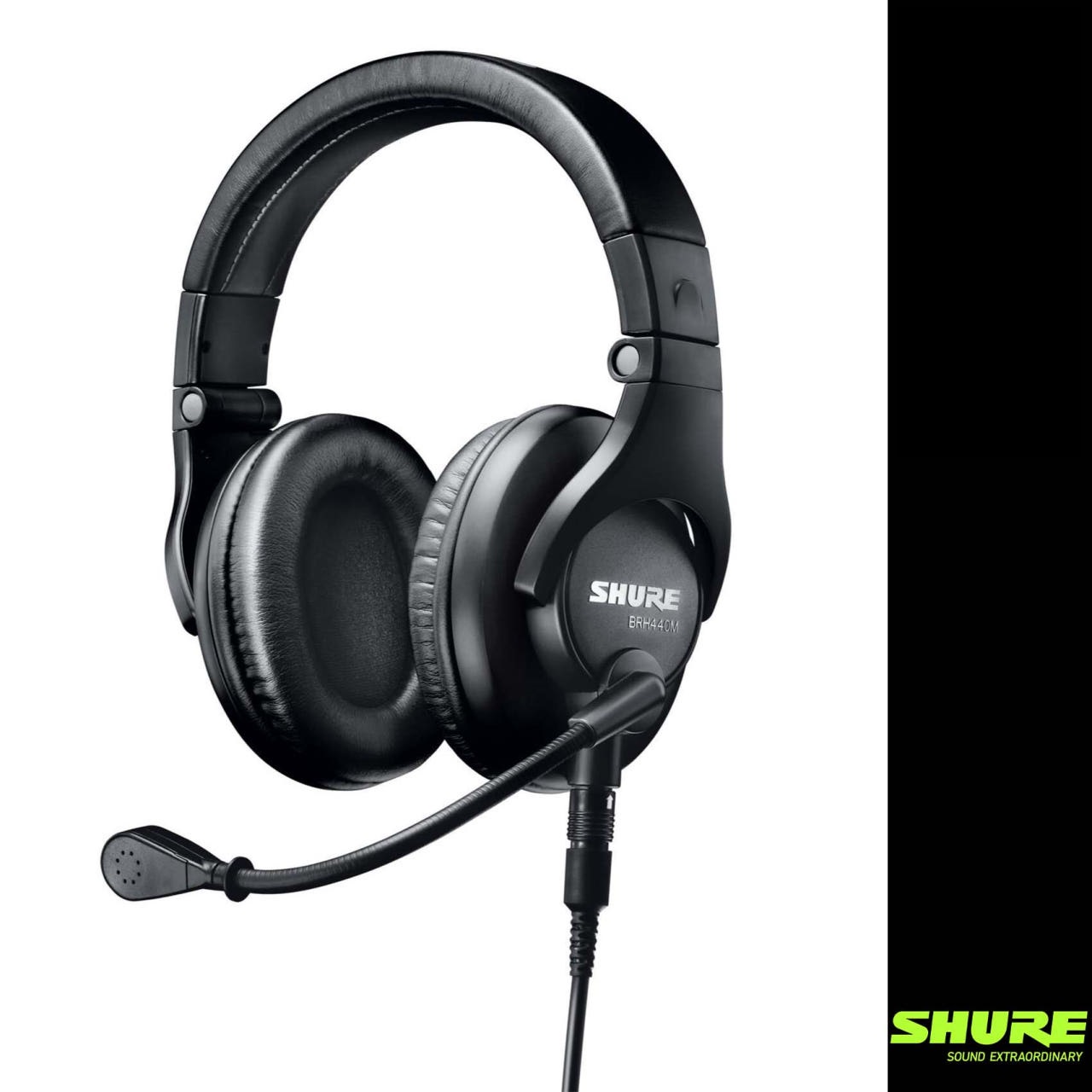 SHURE BRH440M 슈어 듀얼 사이드 방송용 헤드셋