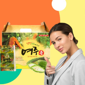 대용량 여주 여주즙 100ml 60포 맛있게 먹은 솔직 후기 - 상품 이미지 1