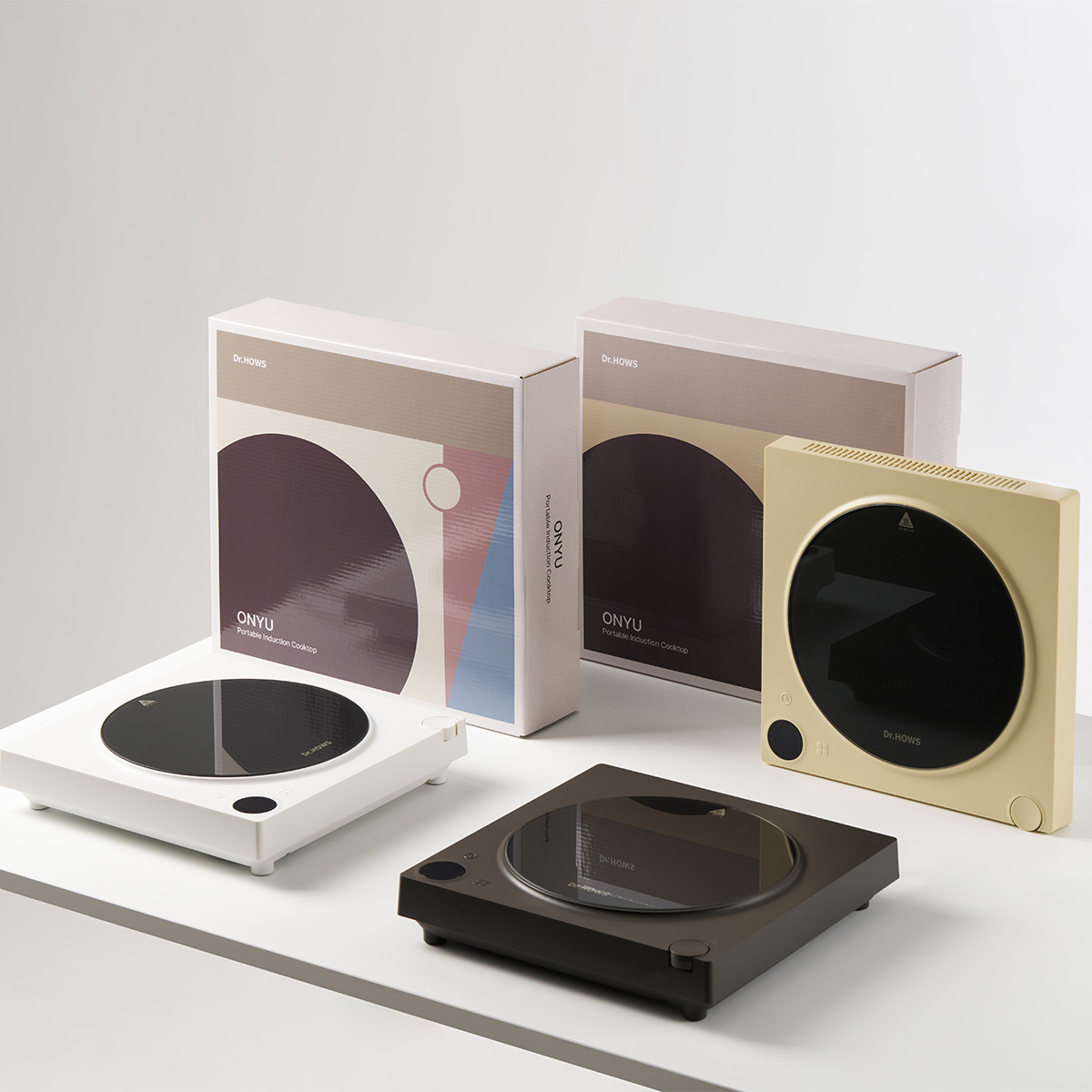 닥터하우스 온유 슬림 휴대용 캠핑용 가정용 1구 인덕션 택1