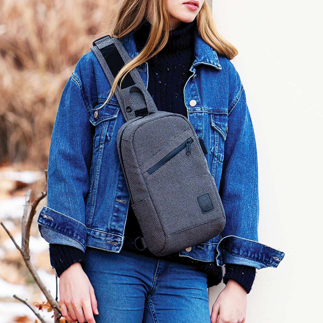 도난방지 가방 미니 슬링백 해외 여행 소매치기방지 크로스백