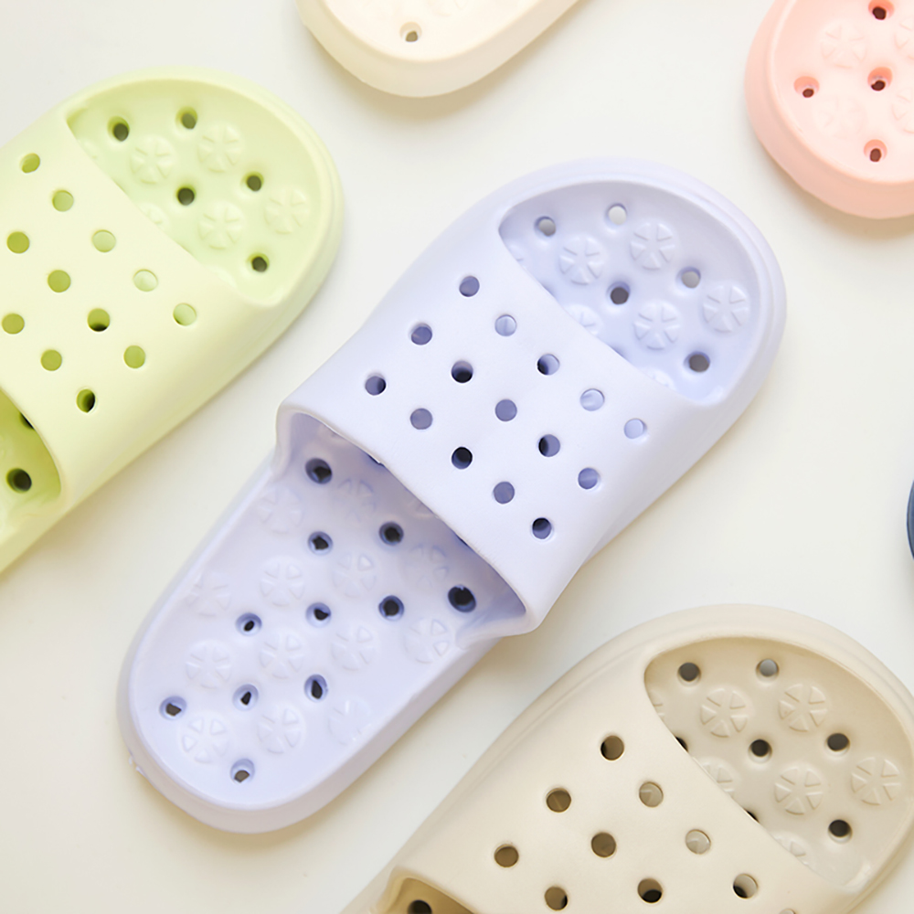 크린리빙 물빠짐 미끄럼 방지 도트 욕실화 화장실 슬리퍼 7color