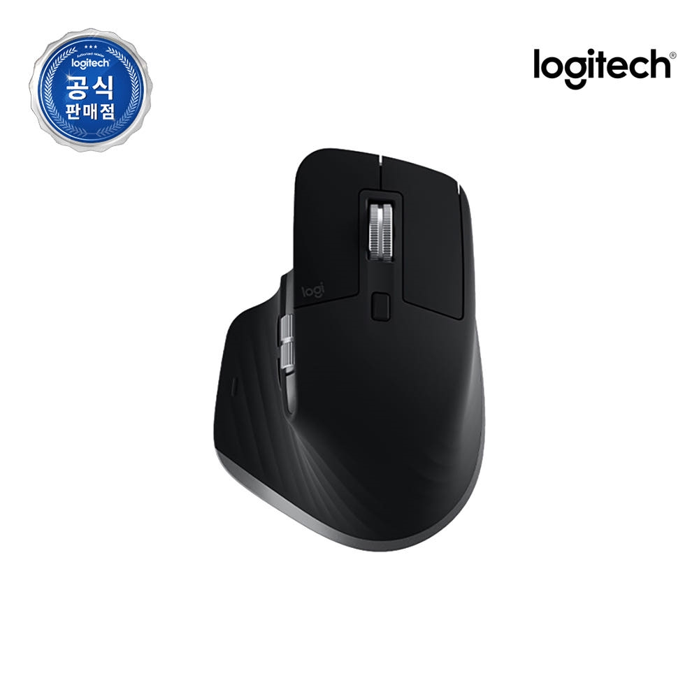 로지텍코리아 공식 MX Master 3s for Mac 무선 마우스 스페이스그레이
