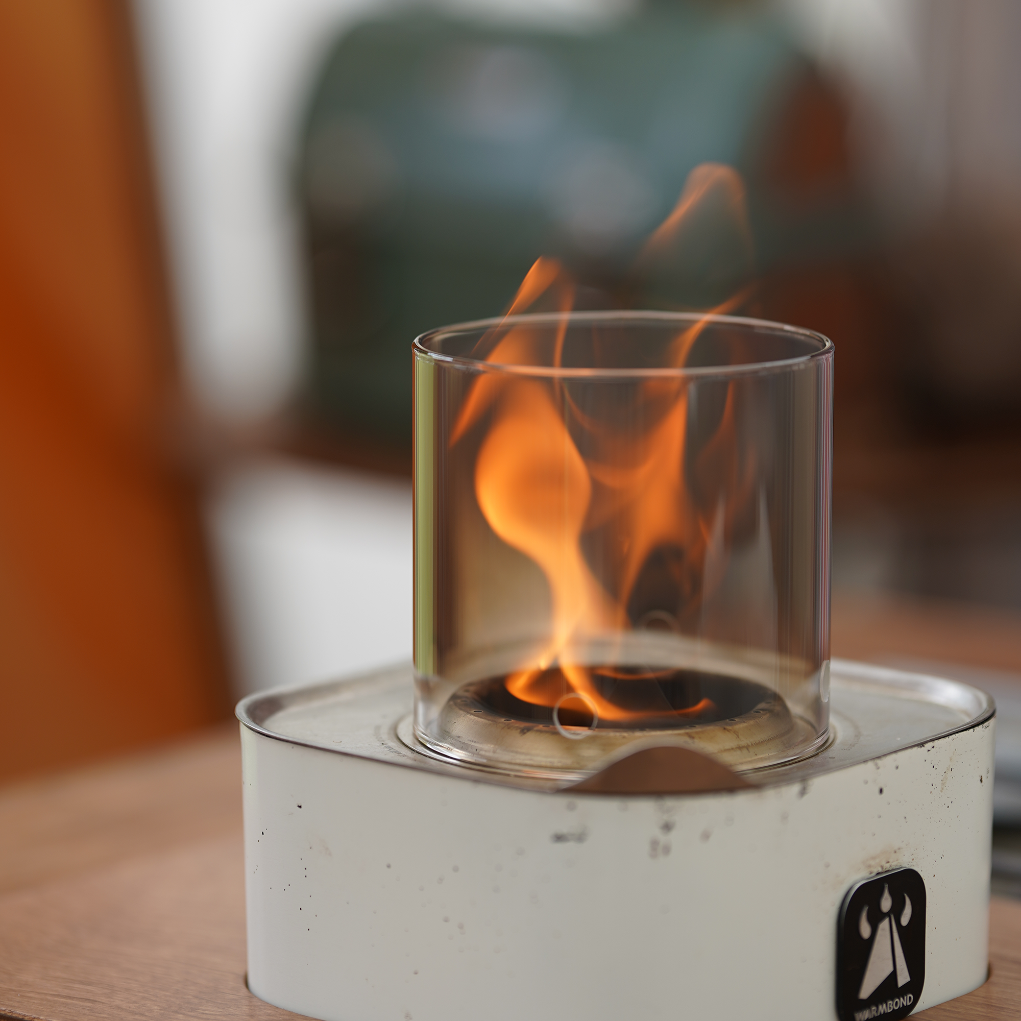 본드스토브 미니 파이어글라스 L 캠핑 불멍 난방 알콜 스토브