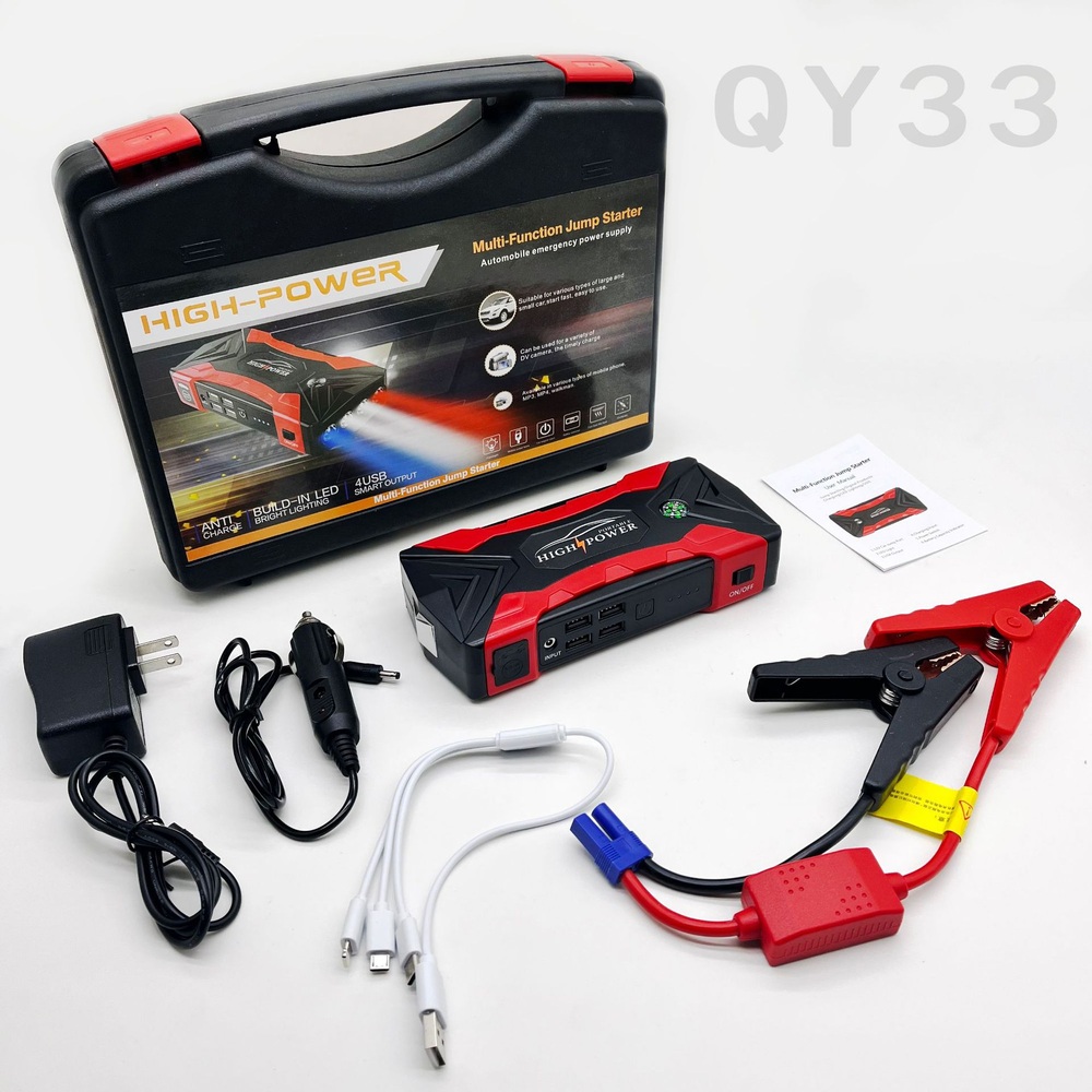 12V QY3 자동차 점프스타터 Jump Starter 12v High Power Bank - 상세 이미지 2
