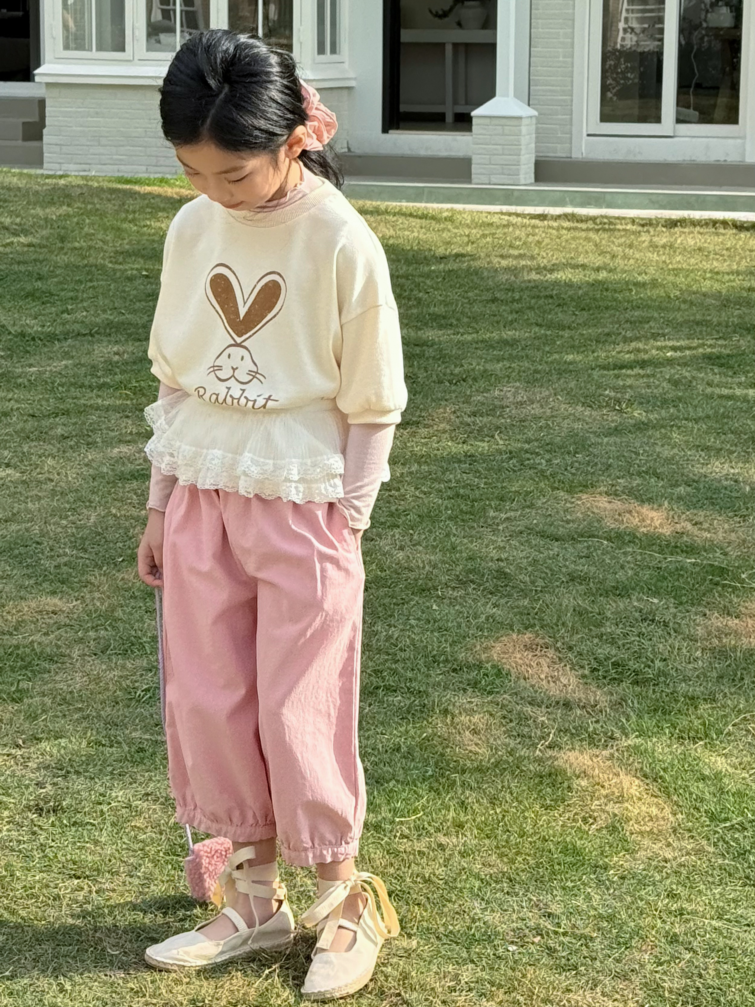 Irene's Closet 커프스 8부 항아리 팬츠 유아 주니어 봄 여름 - 상세 이미지 4