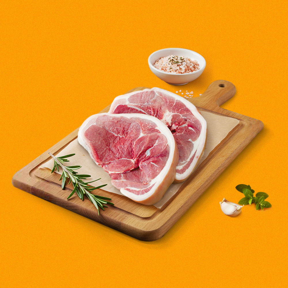 설렘한입 녹차먹인 한돈 삼겹살 1kg 오겹살 목살 캠핑 갈비 항정 가브리살 수육용 통삼겹