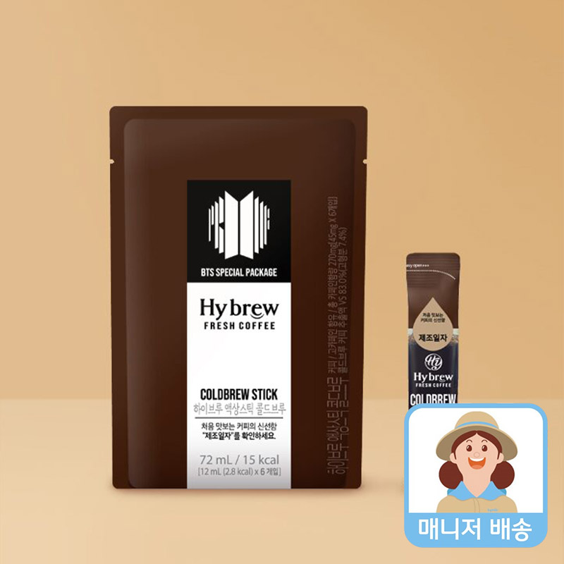 콜드브루 액상스틱 (12 ml x 6포) 3개 - 상품 이미지