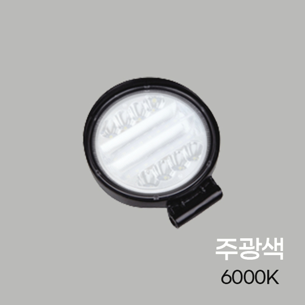 60W LED 써치라이트 선박용 차량용 서치라이트 원형 DC 12V 24V - 상세 이미지 3