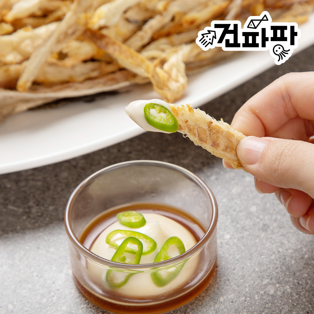 손질먹태 한마리 먹태채 짝태 업소용 호프안주 110g 130g