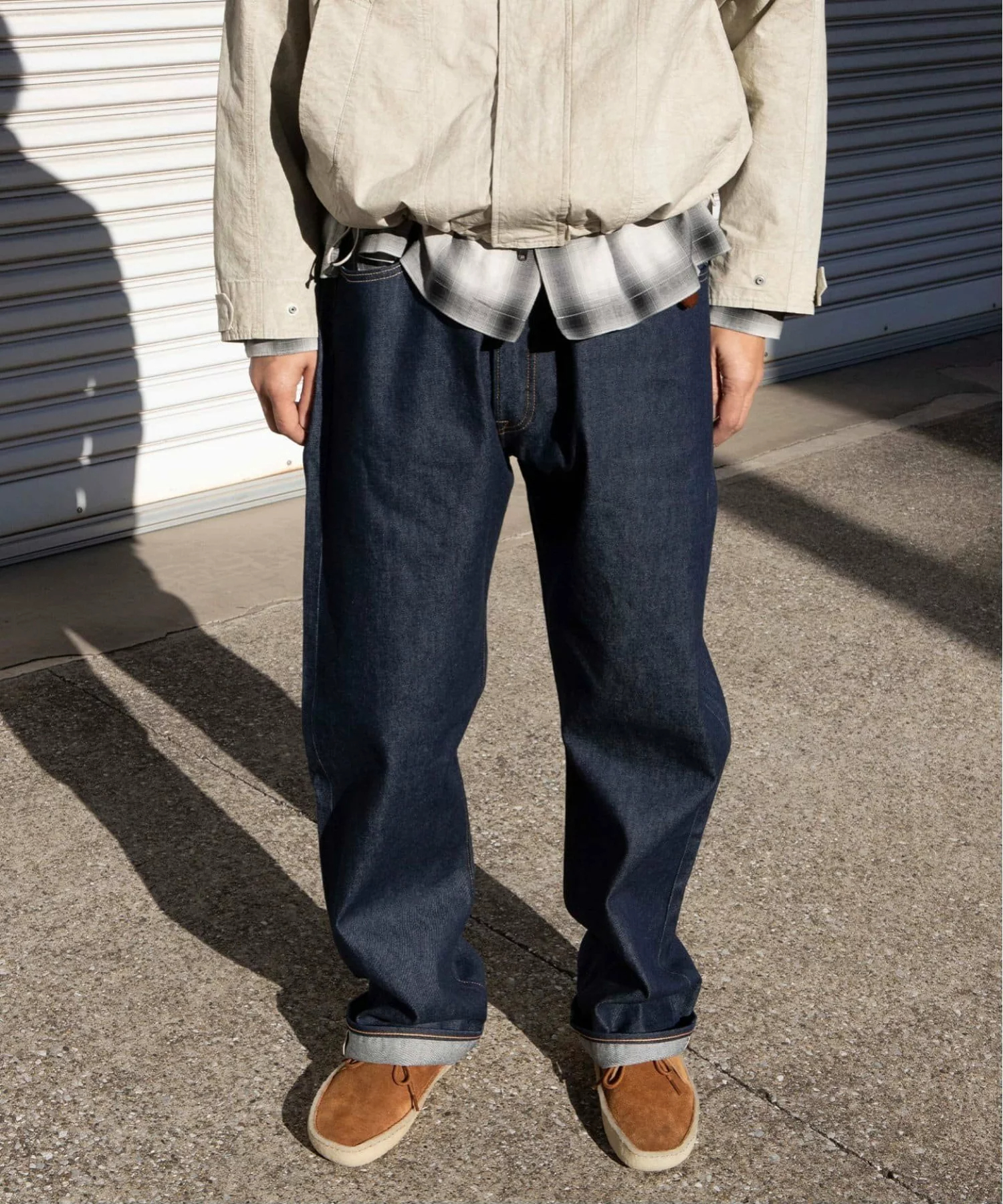 리바이스 X 저널스탠다드 501 Selvedge RIGID 데님 팬츠 청바지 - 상세 이미지 3