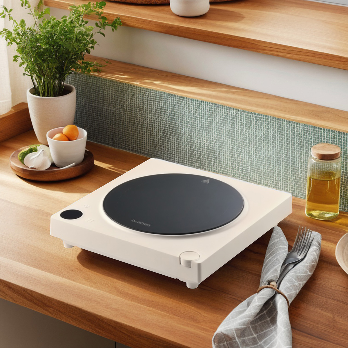 닥터하우스 온유 슬림 휴대용 캠핑용 가정용 1구 인덕션 택1