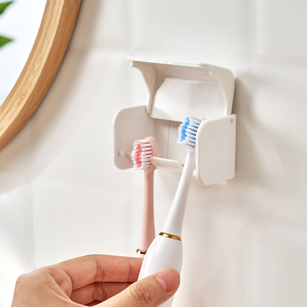 스토리빙 무타공 칫솔꽂이 칫솔 걸이 거치대