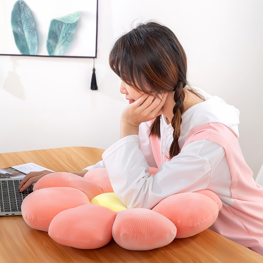 꽃무늬 베게 미니 인테리어 미용실 소파 쿠션 S