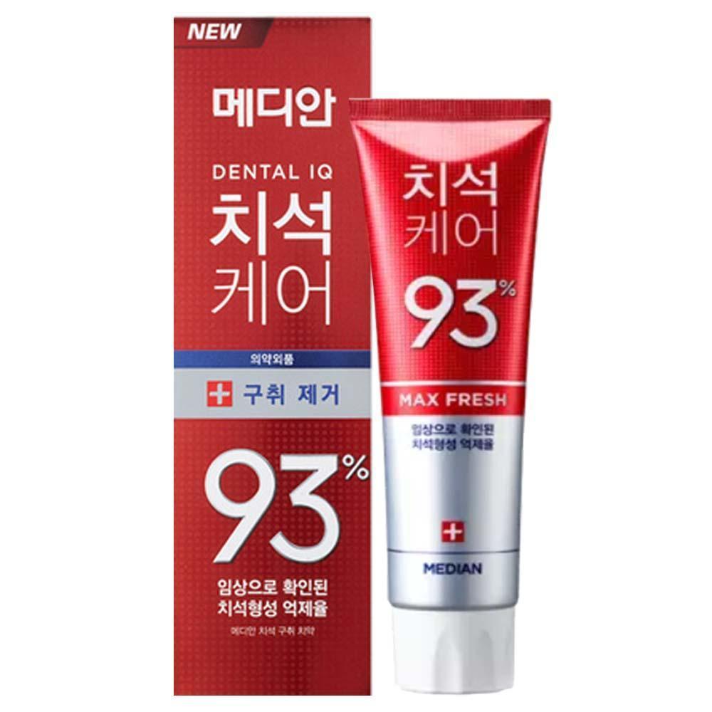 메디안 치약 치석케어 구취제거 120gx1입 후레쉬 민트향 : 아모레25