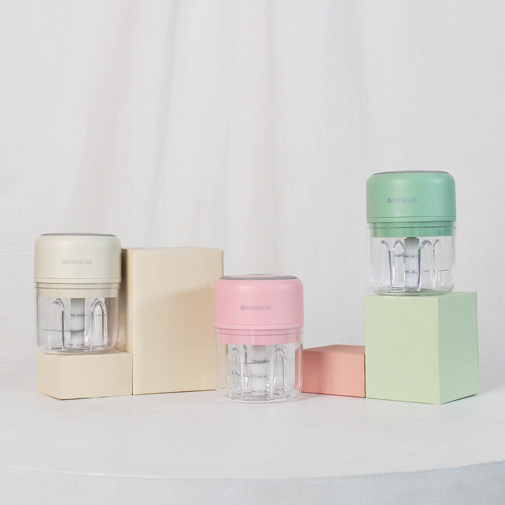 코슬리 무선 미니다지기 여행 캠핑 차박 휴대용 아이보리, 핑크, 그린 색상 3종