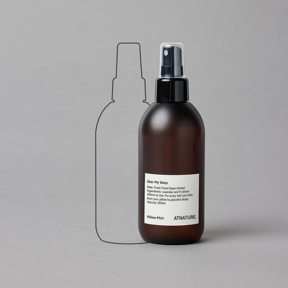 앳네이처 꿀잠 필로우미스트 디어마이슬립 200ml 숙면 침구 탈취 - 메인 이미지