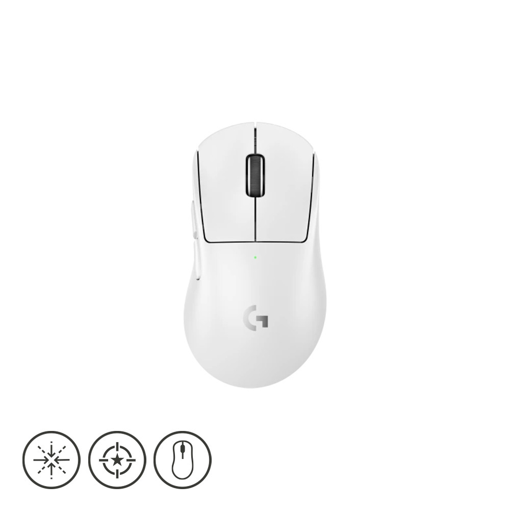 [로지텍코리아 국내정품] 로지텍 G PRO X SUPERLIGHT 2 DEX 무선 마우스 화이트 - 상품 이미지