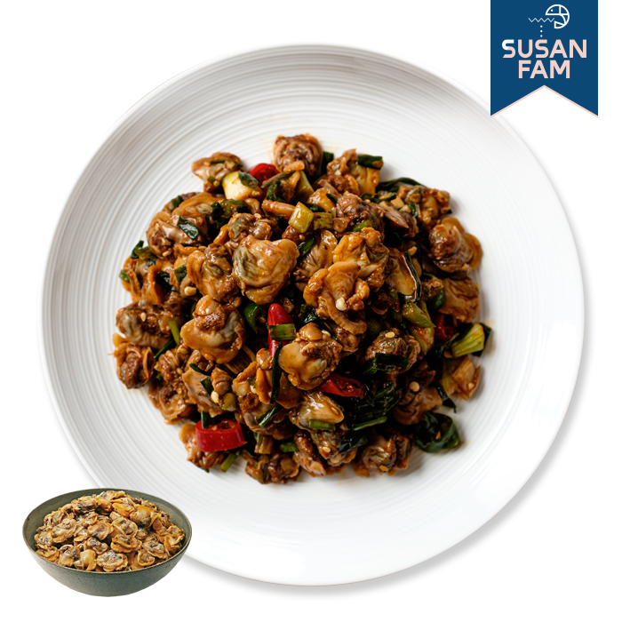 벌교 새꼬막 1kg 중 사이즈 자숙 냉동꼬막 국내산